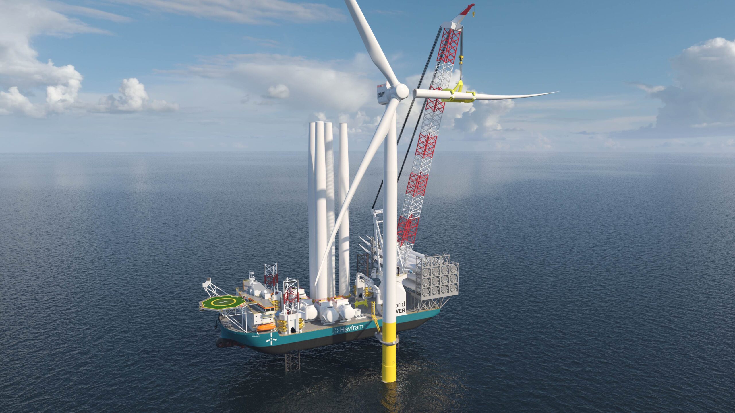 Glamox lands contract to light Havfram Wind’s two next-generation wind turbine installation vessels