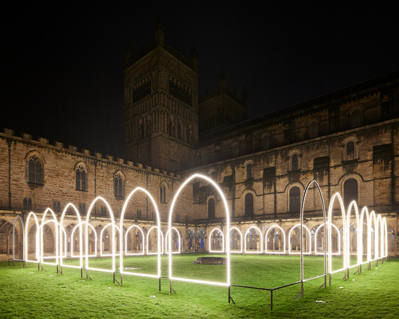 Durham city transformed into a giant art gallery