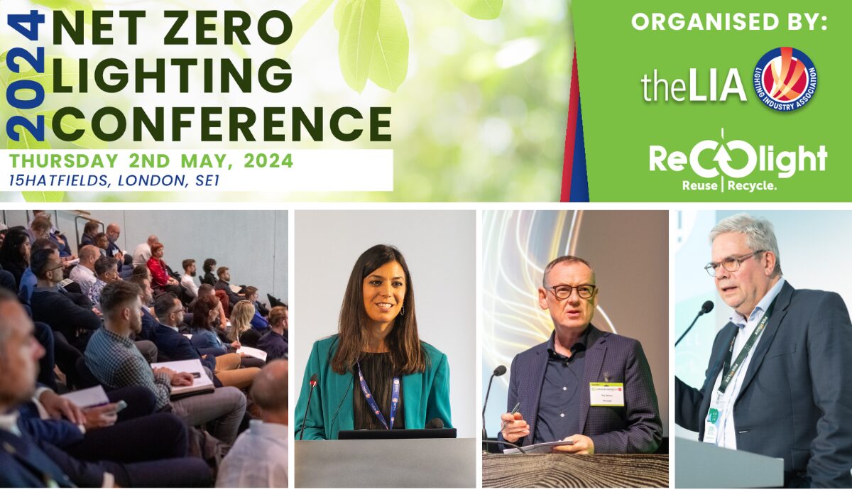 Programme unveiled for 2024 Net Zero Lighting conference