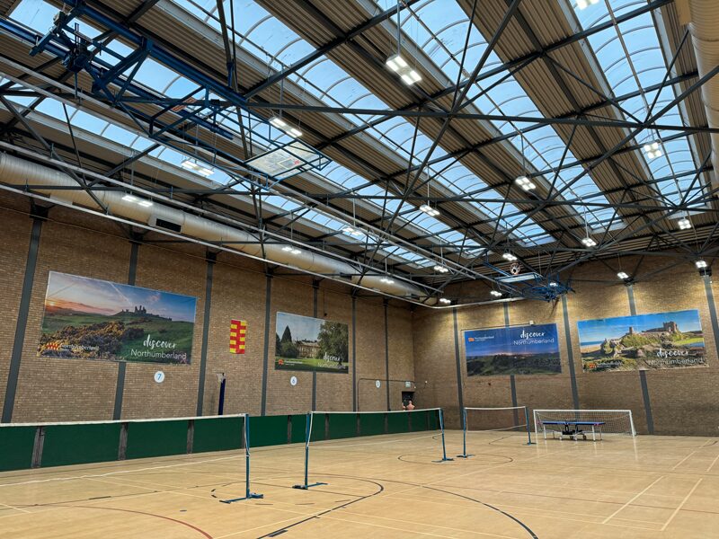 NVC Lighting helps Blyth Sports Centre make impressive energy savings