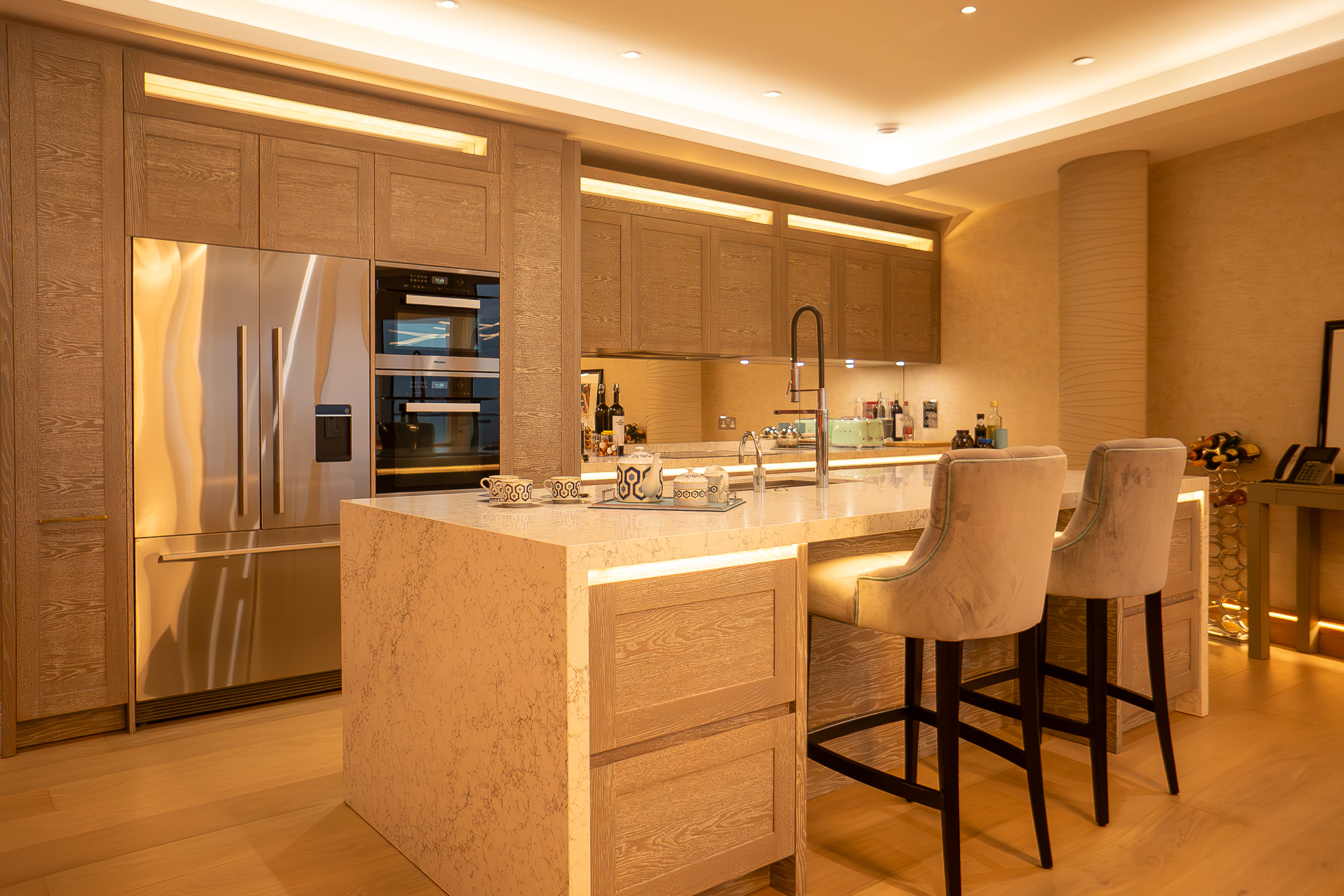 Rako is selected as the perfect lighting control partner for a stunning London apartment