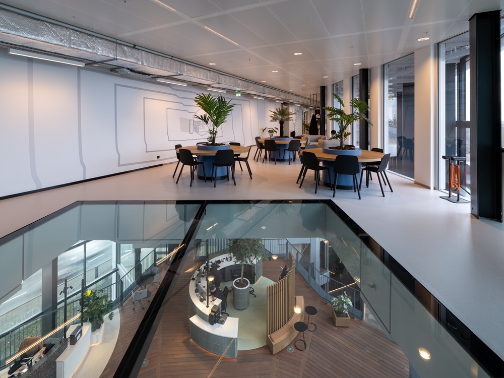 Photo inspiration: Picture Idea: Trilux Unveils Smart Lighting Solution For Tripolis Park Amsterdam Office