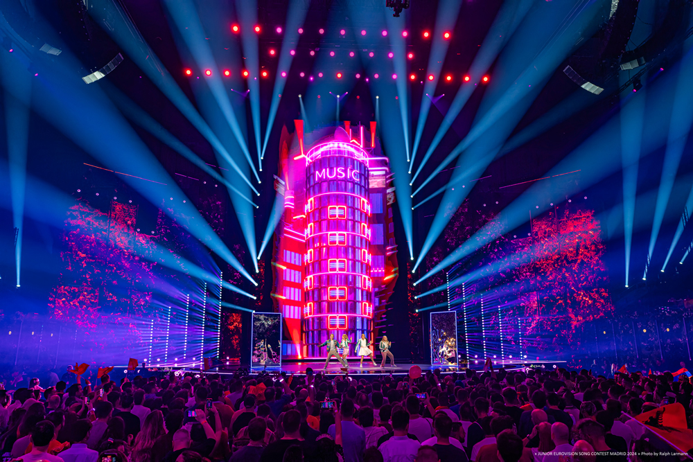 GLP X5 Series meets highest demands at the Junior Eurovision Song Contest