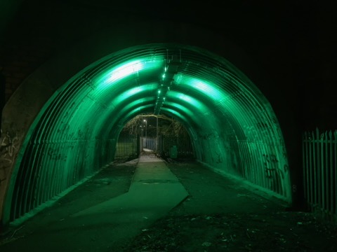 Corporation Underpass Green