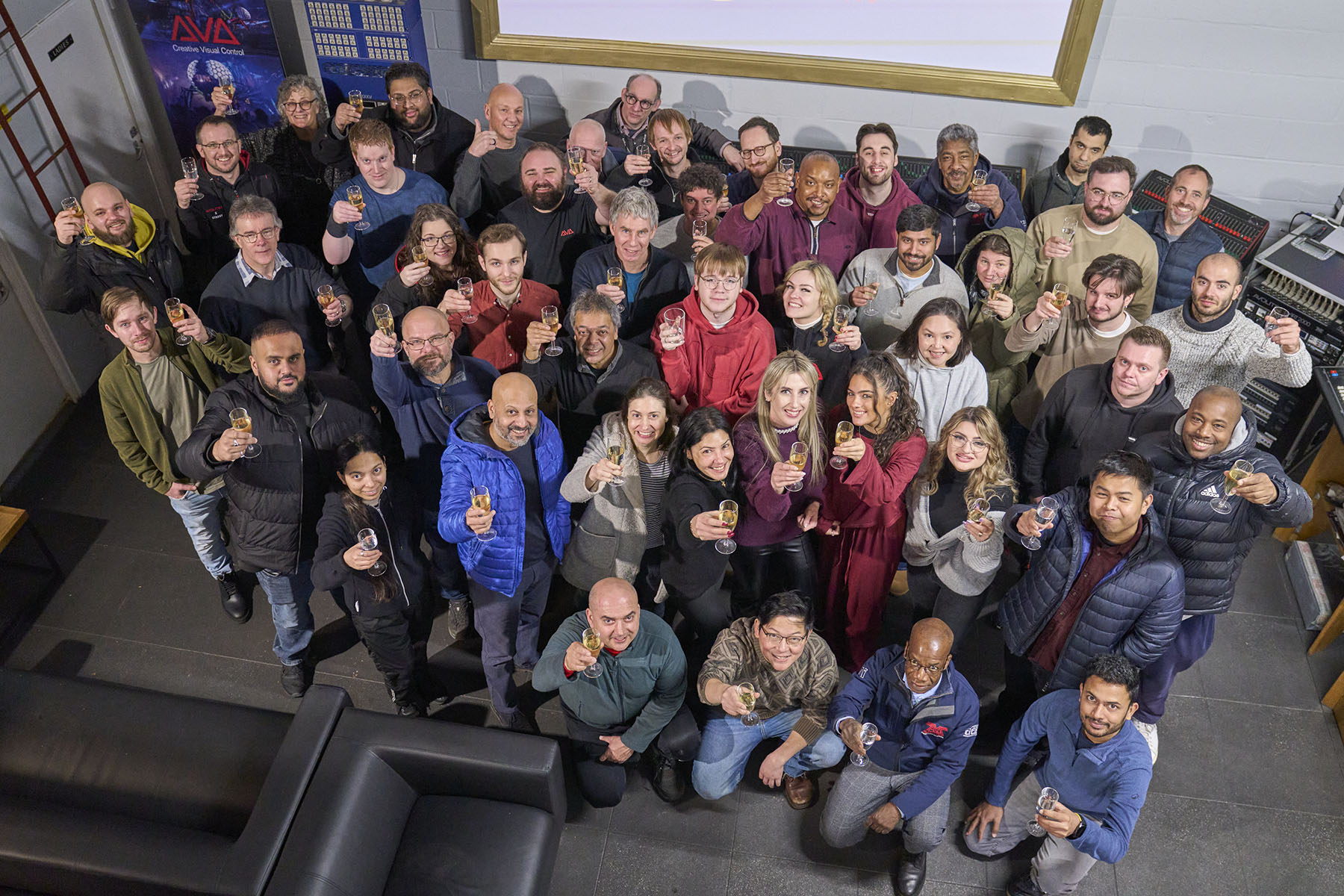 Avolites Celebrates 50 Announcement – Group Avo 3