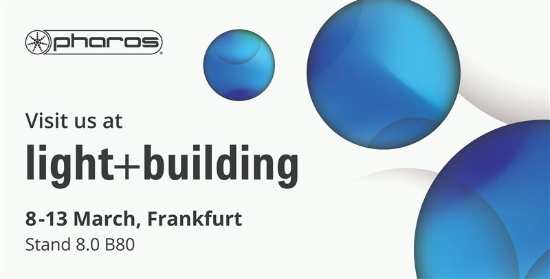 Pharos to present latest developments at Light + Building