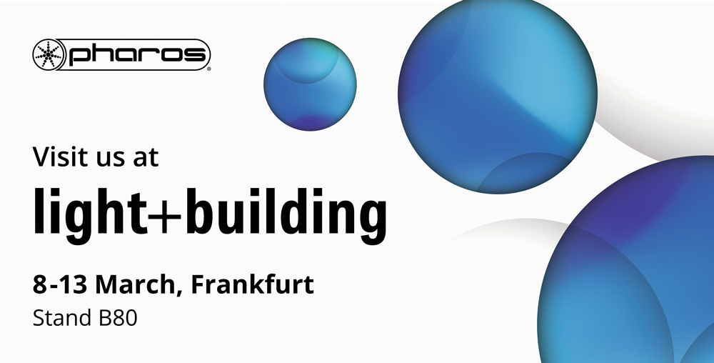 Pharos to present latest developments at Light + Building