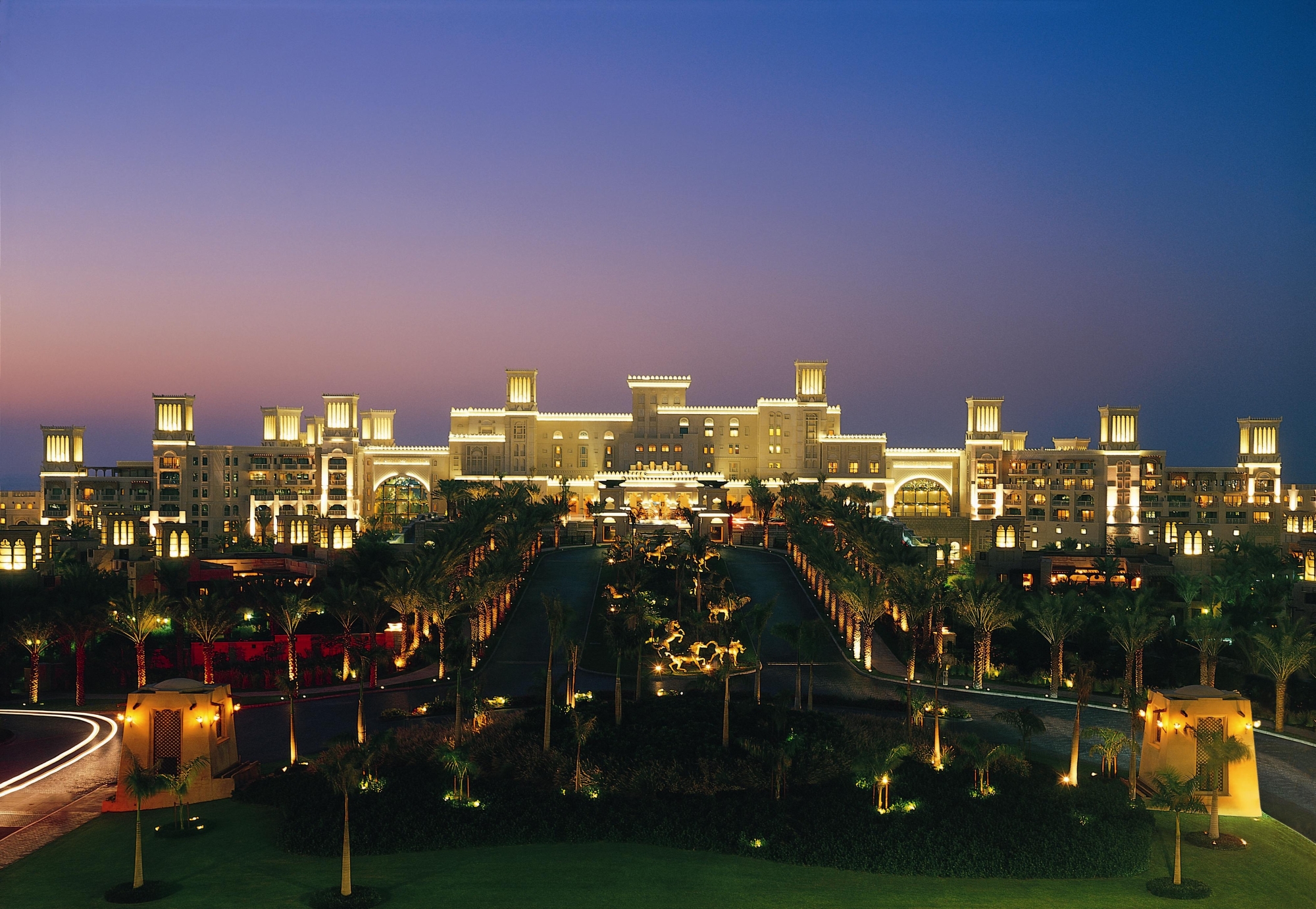 A layered lighting design for Madinat Jumeirah