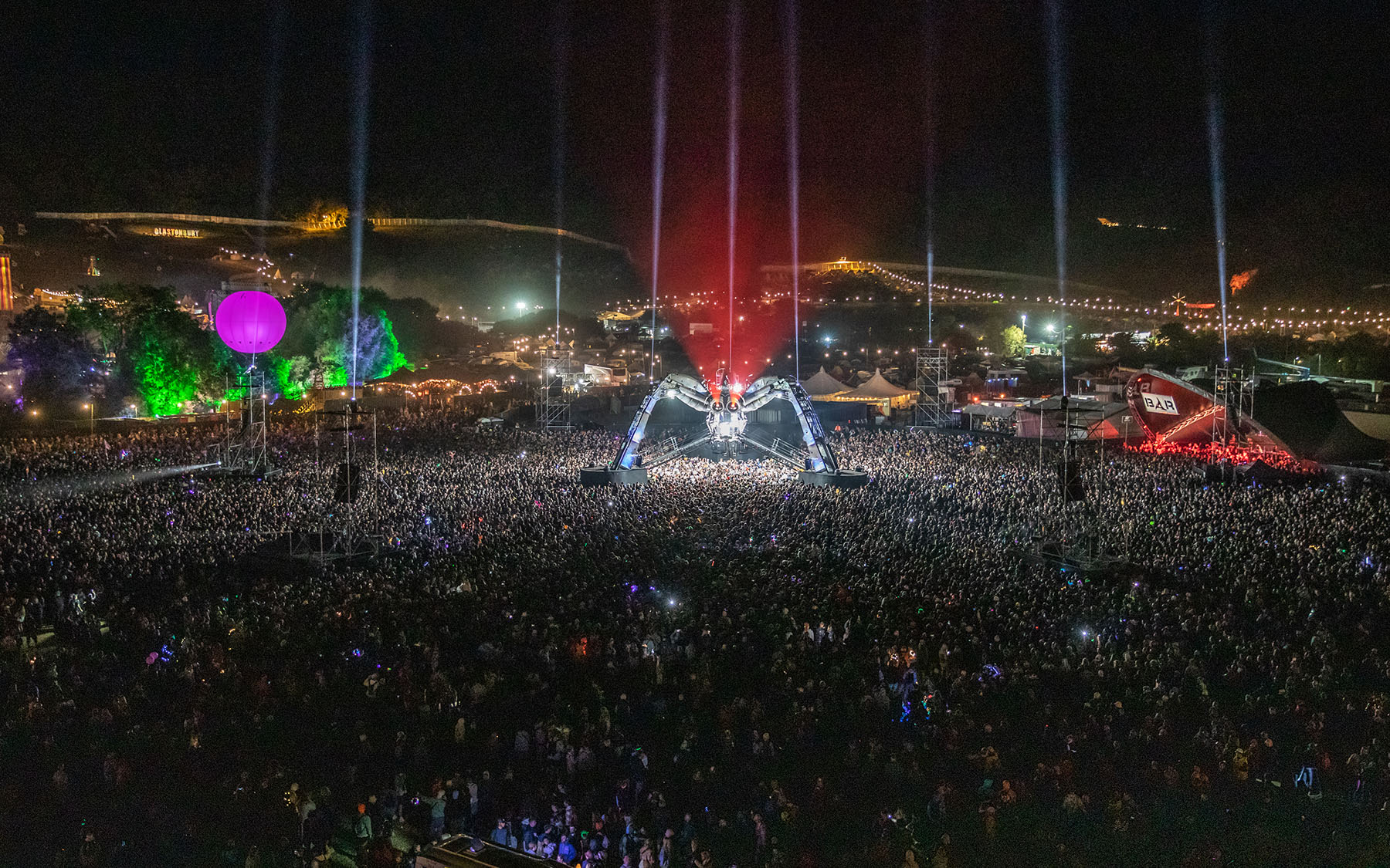 Arcadia at Glastonbury Festival 2022